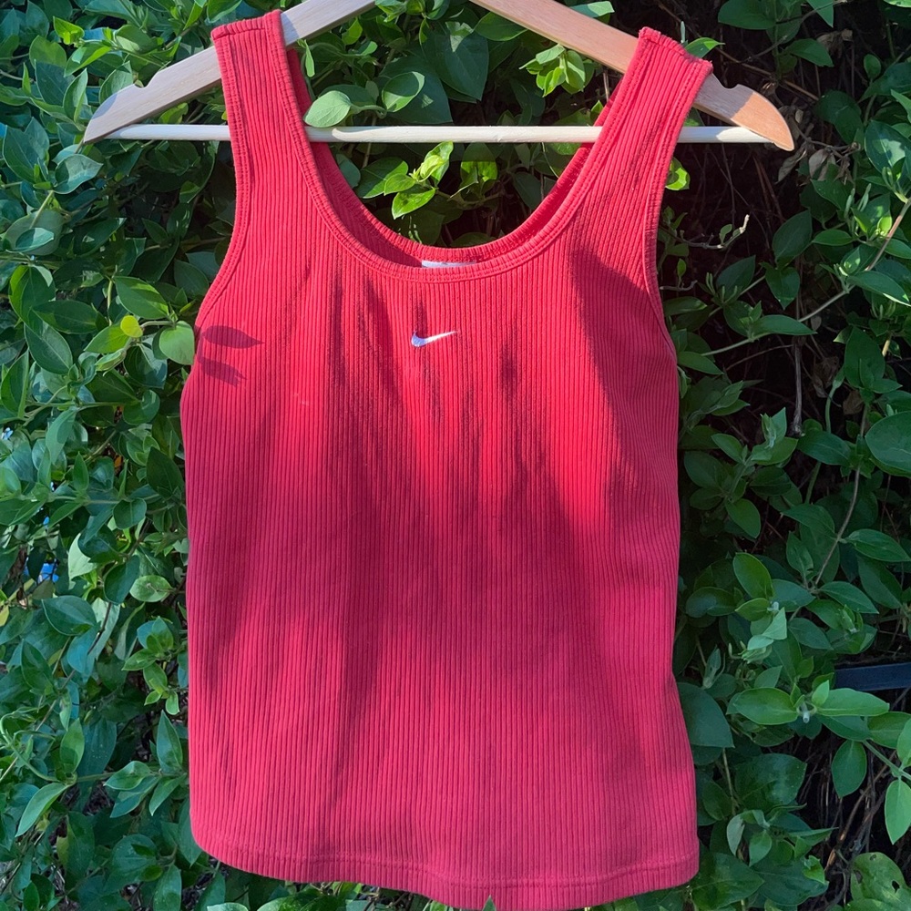 Red Nike Tank